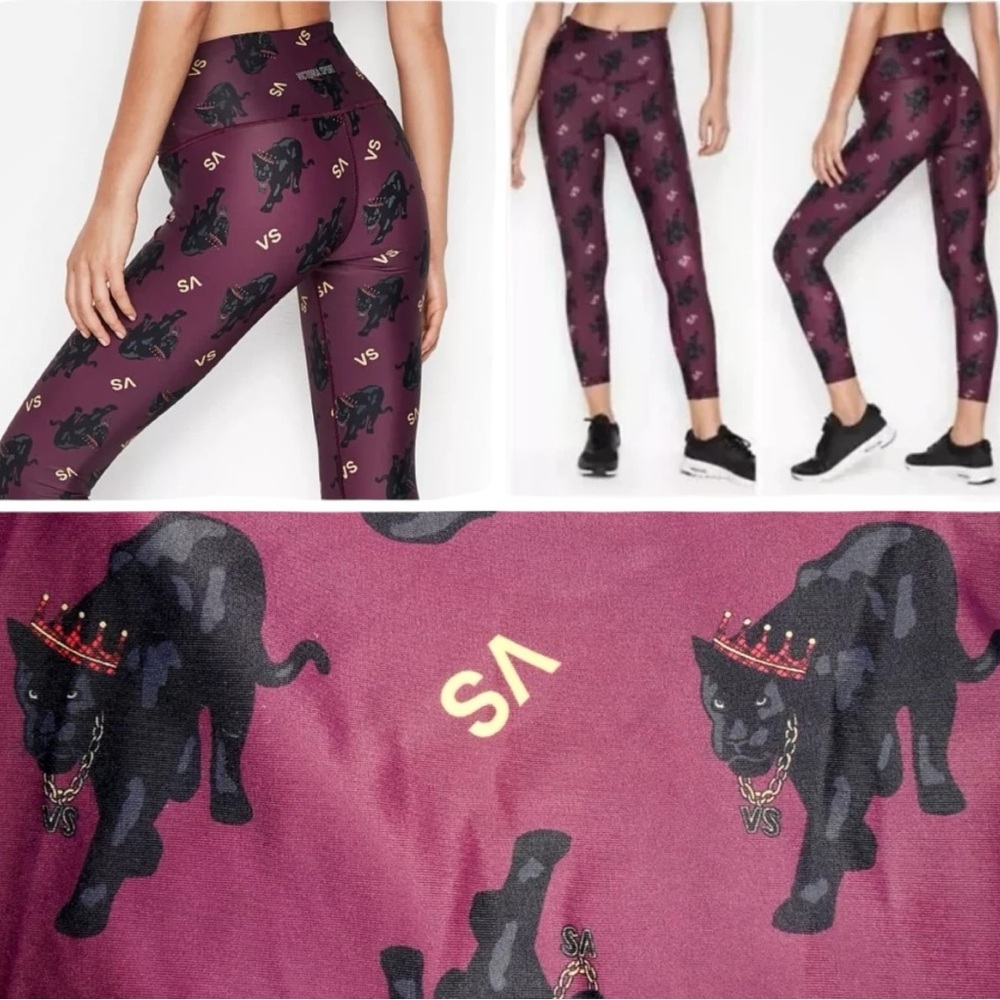 Victoria's Secret Sport King Black Panther Leggings